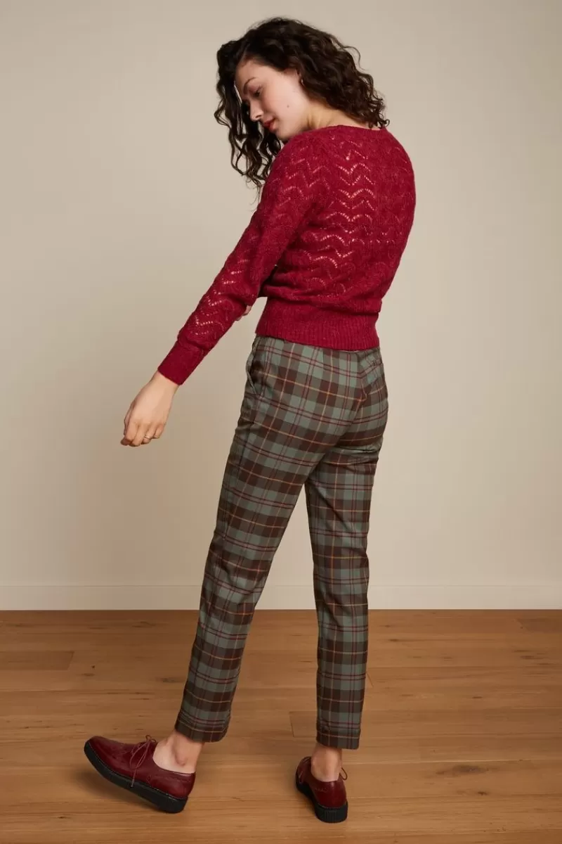 ann_pants_jones_check_2.webp Vrouw King Louie Broeken-Ann Pants Jones Check