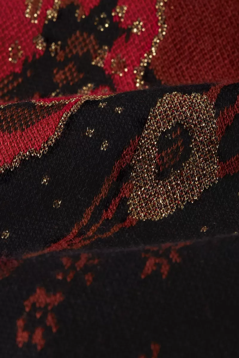 border_flared_pants_bloomsbury_4.webp Vrouw King Louie Broeken-Border Flared Pants Bloomsbury