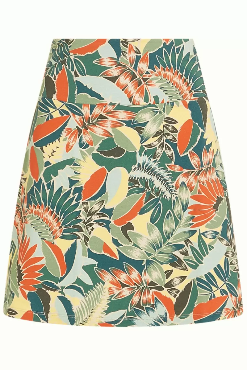 border_skirt_tamarind_3.webp Vrouw King Louie Rokken-Border Skirt Tamarind