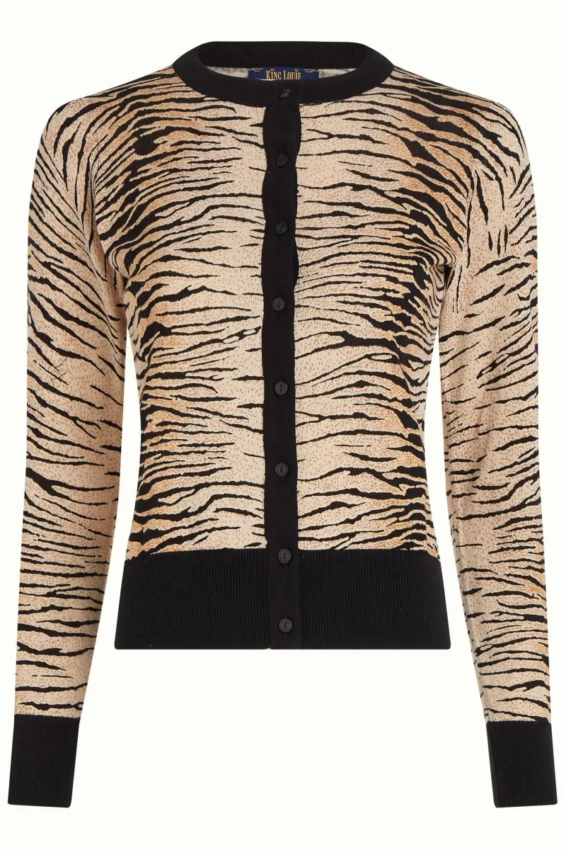 cardi_roundneck_kallina_2.webp Vrouw King Louie Vesten-Cardi Roundneck Kallina