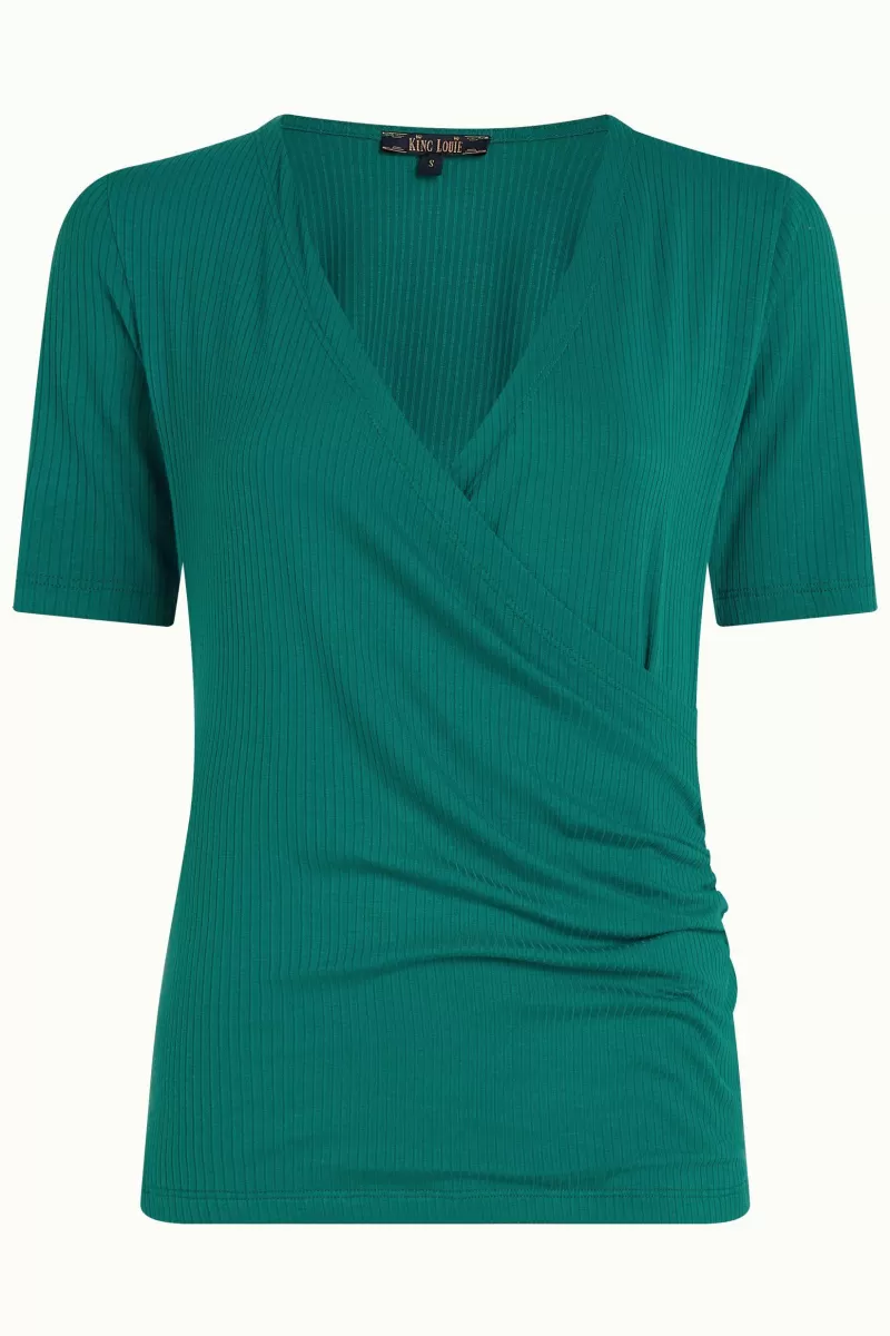 cross_top_uni_rib_2.webp Vrouw King Louie Tops & Shirts-Cross Top Uni Rib