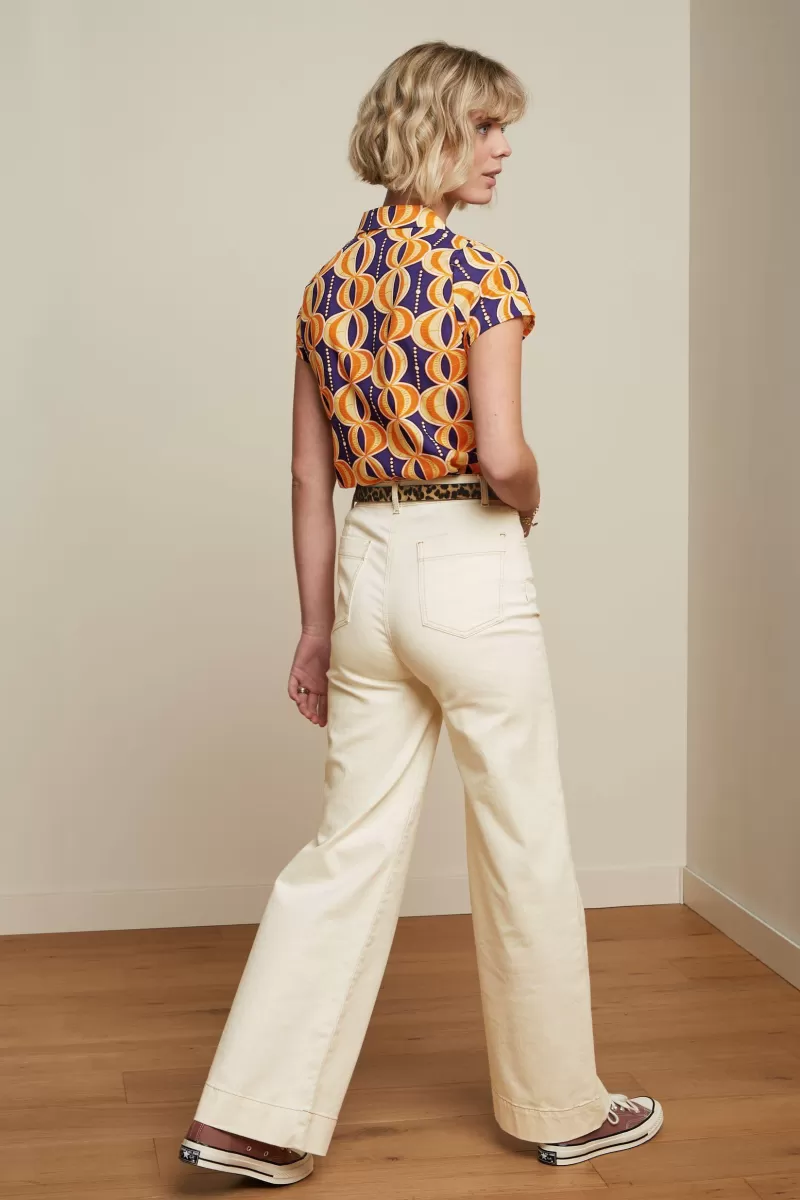 daisy_blouse_bambaataa_2.webp Vrouw King Louie Blouses-Daisy Blouse Bambaataa