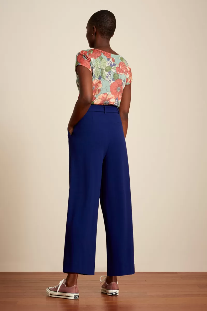 deep_v_top_salsa_2.webp Vrouw King Louie Tops & Shirts-Deep V Top Salsa