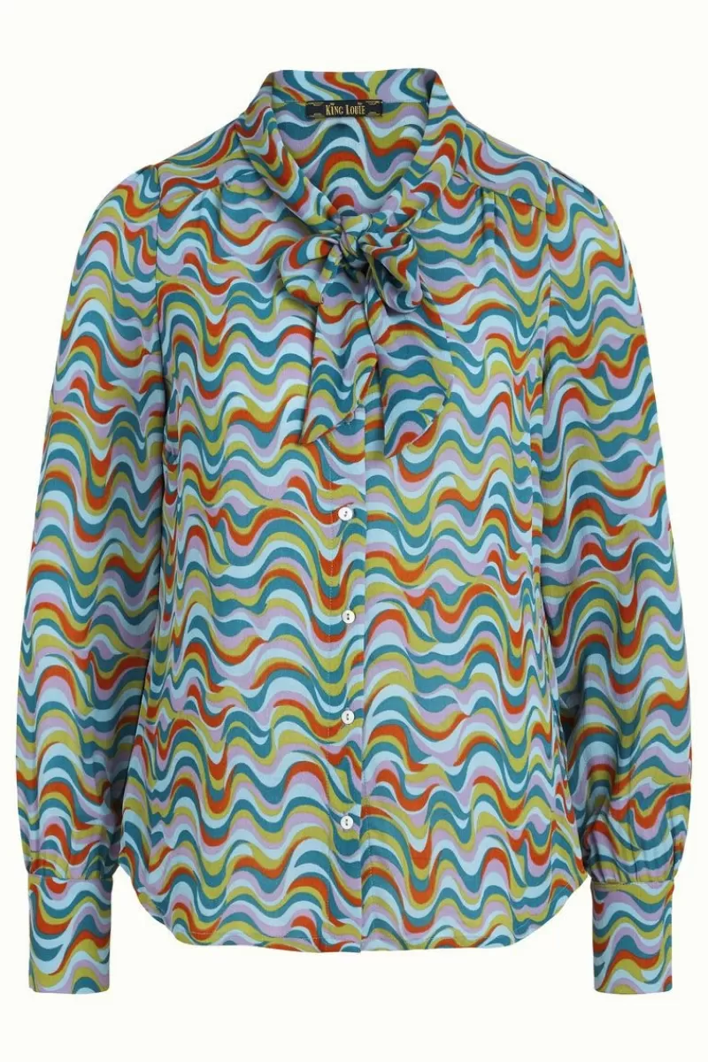 delia_blouse_funkadelic_3.webp Vrouw King Louie Blouses-Delia Blouse Funkadelic