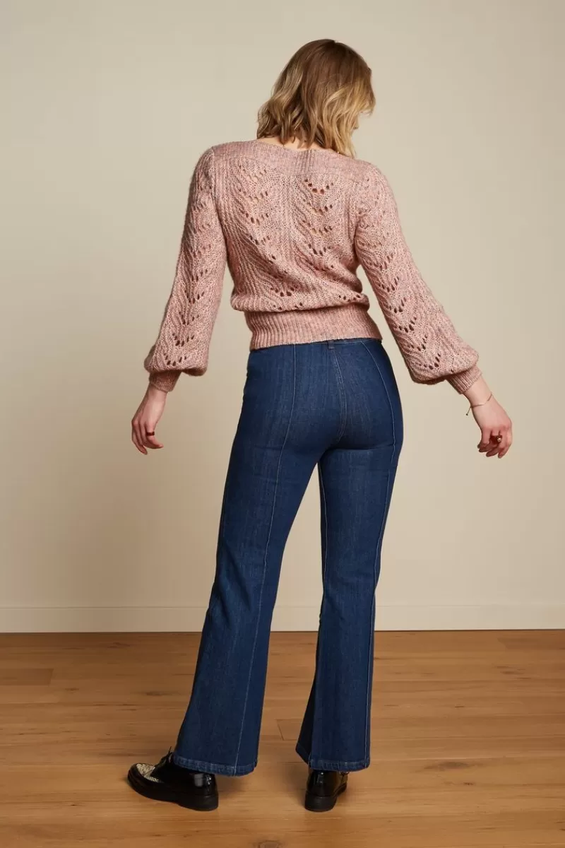 ella_pintuck_pants_golden_denim_3.webp Vrouw King Louie Broeken-Ella Pintuck Pants Golden Denim