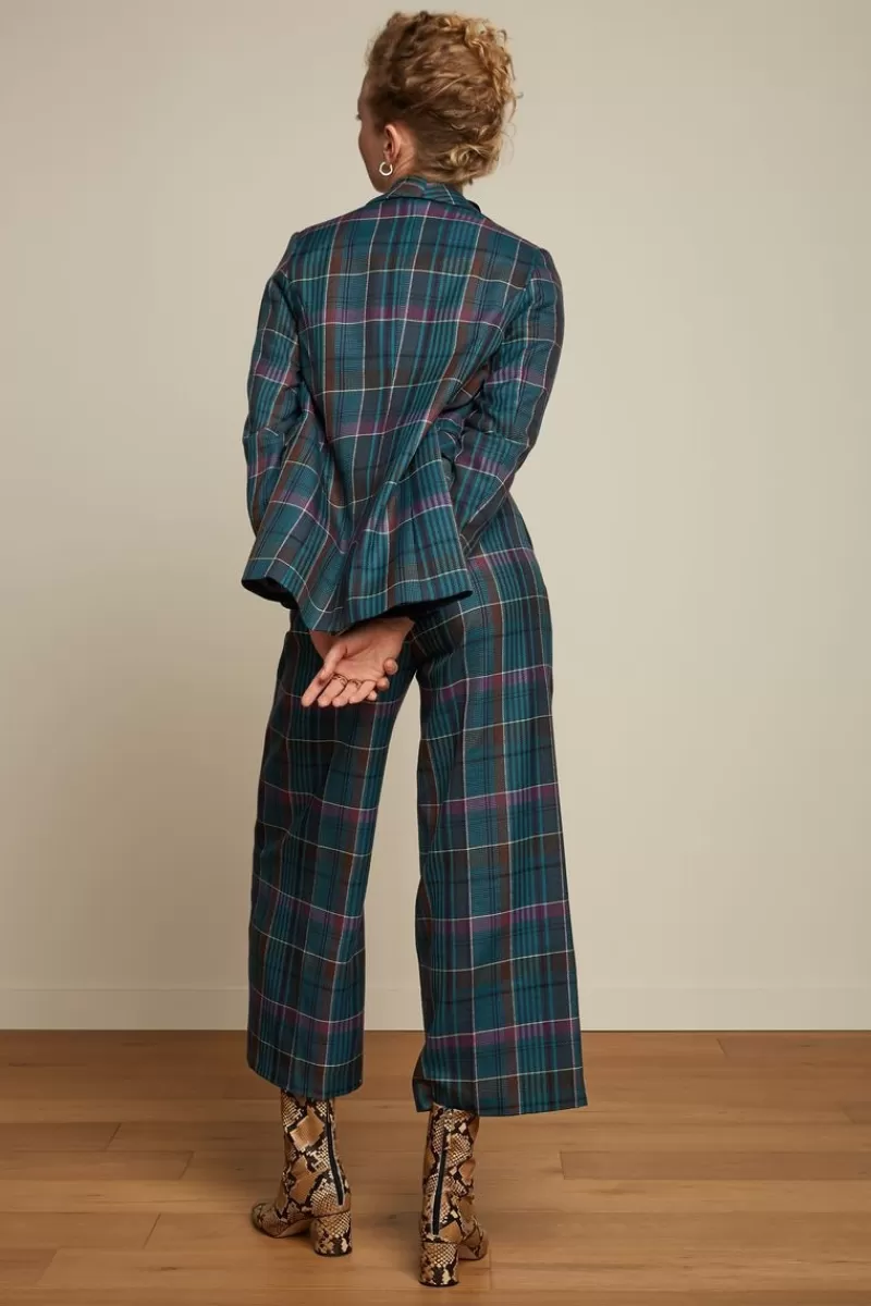 fintan_pants_dinkle_check_2.webp Vrouw King Louie Broeken-Fintan Pants Dinkle Check