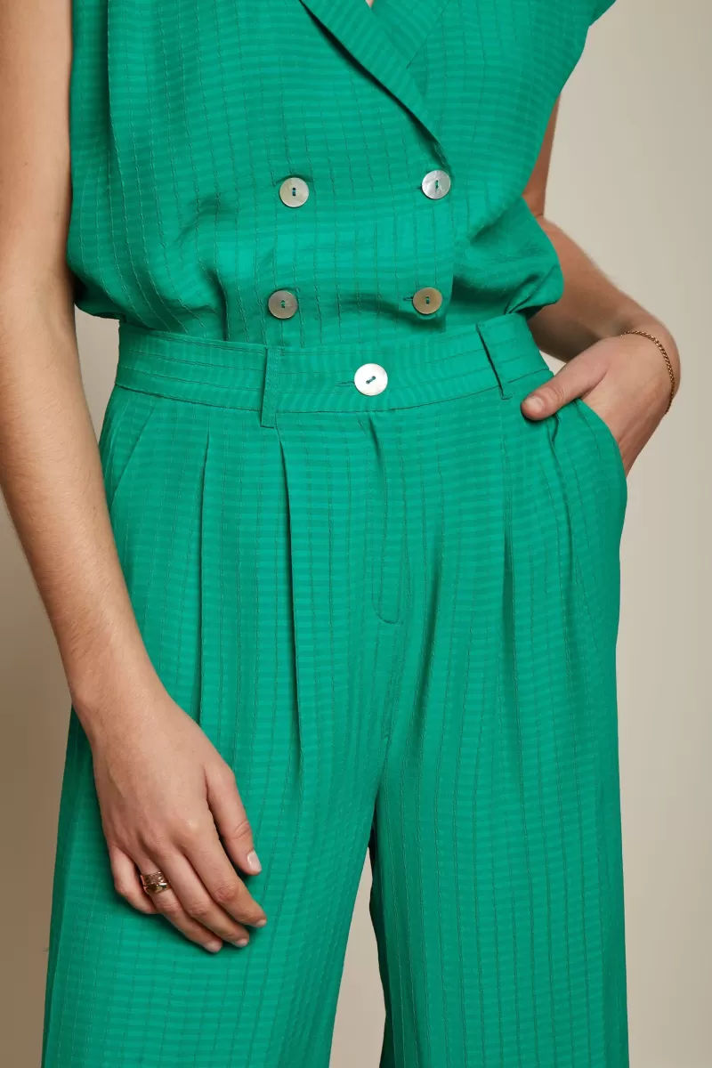 Vrouw King Louie Broeken-Fintan Pants Sandy