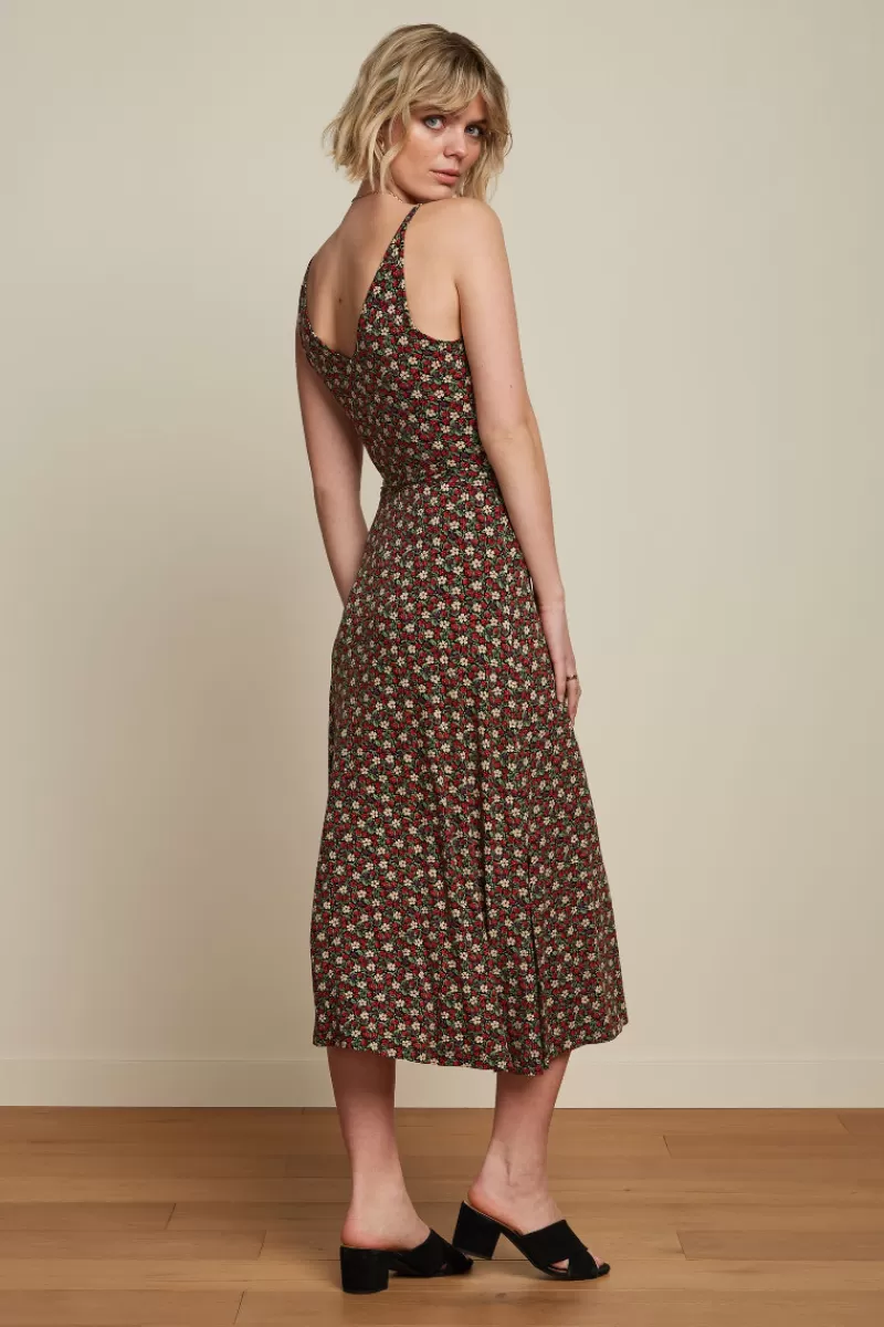 hazel_dress_caliente_2.webp Vrouw King Louie Jurken-Hazel Dress Caliente