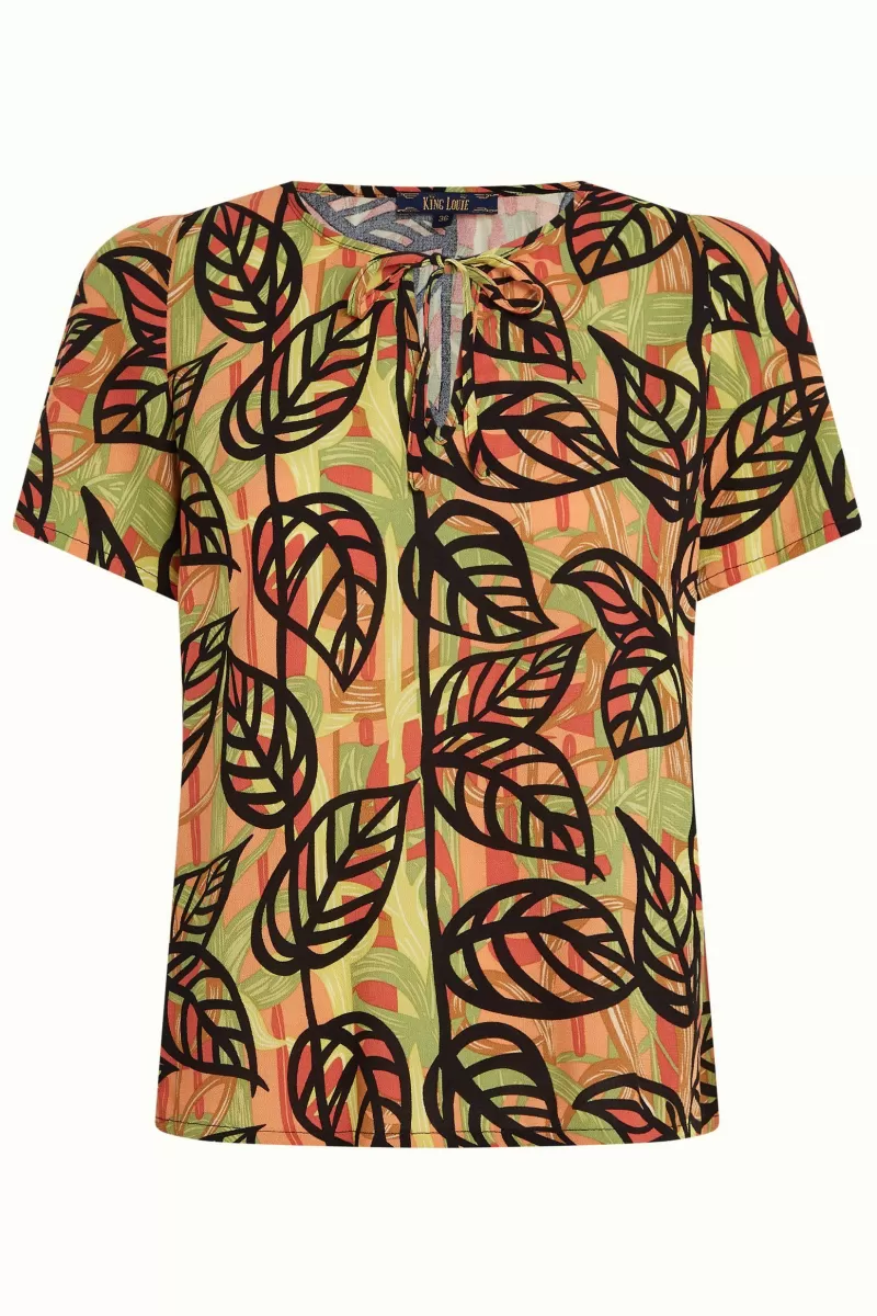 izzy_top_parra_2.webp Vrouw King Louie Blouses-Izzy Top Parra