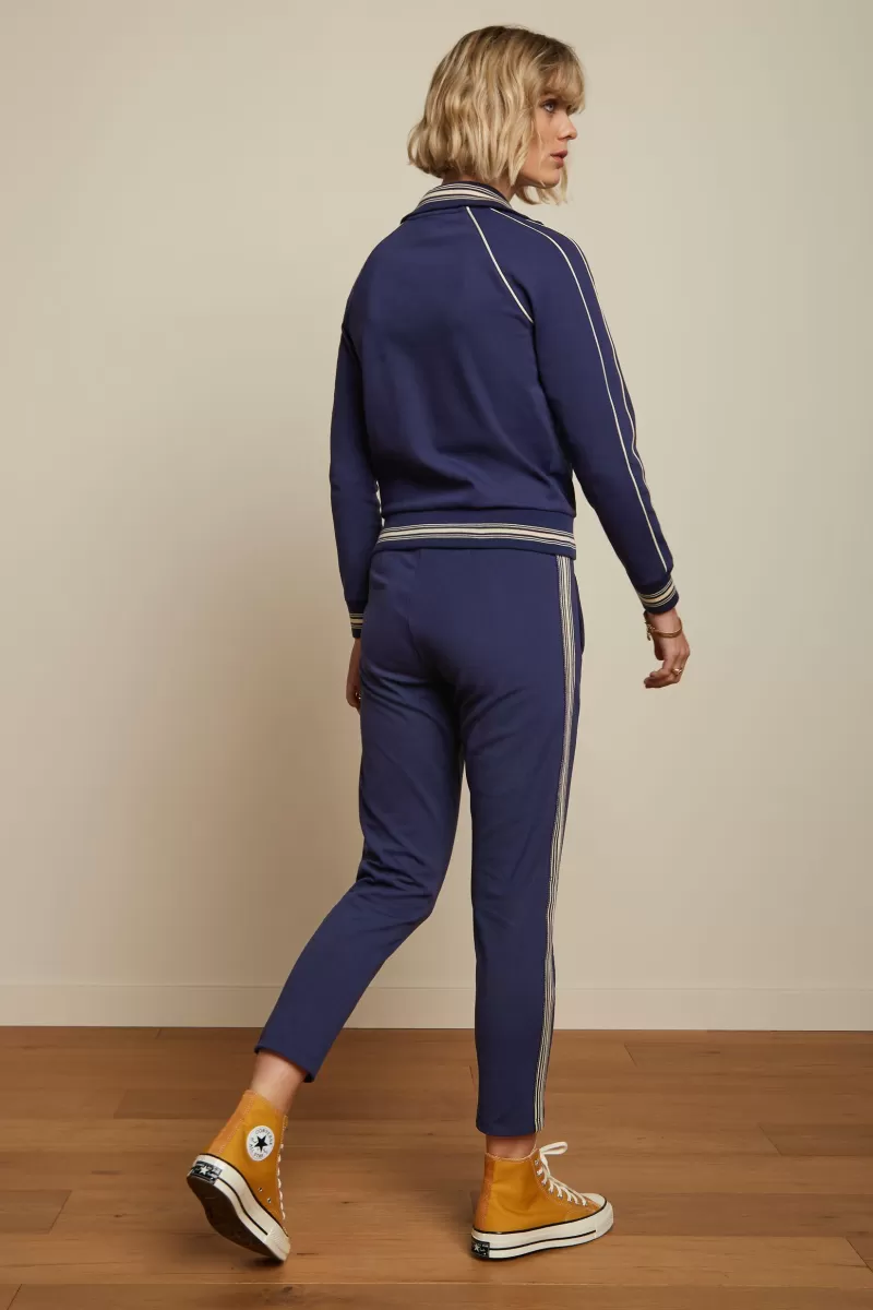 lila_coljack_miami_sweat_2.webp Vrouw King Louie Jassen & Blazers-Lila Coljack Miami Sweat