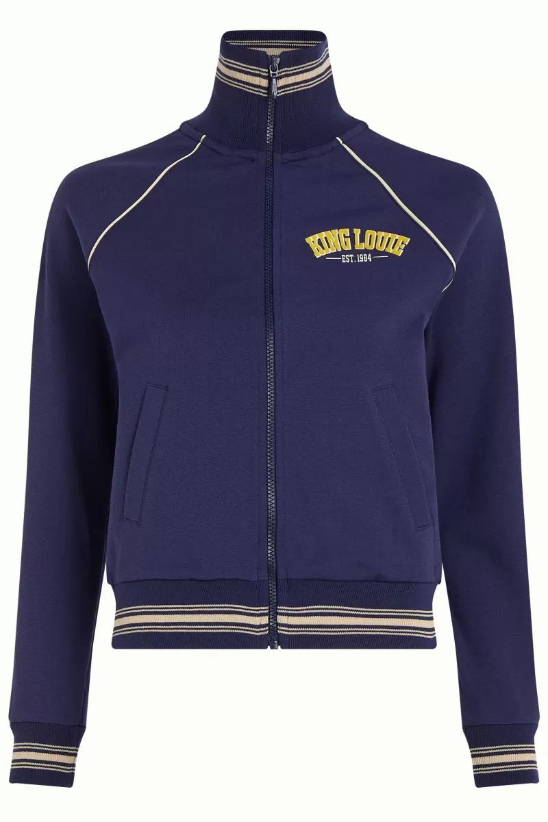 lila_coljack_miami_sweat_3.webp Vrouw King Louie Jassen & Blazers-Lila Coljack Miami Sweat