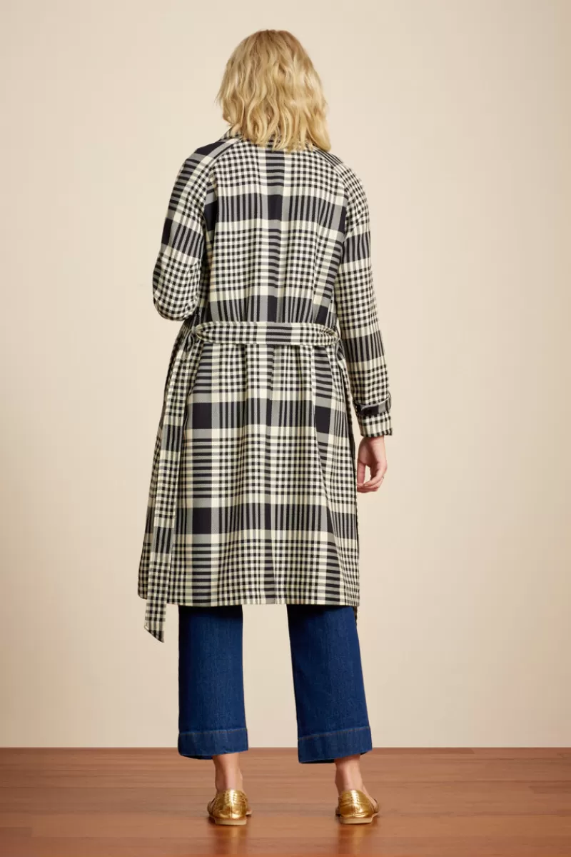 lizzy_coat_resort_check_2.webp Vrouw King Louie Jassen & Blazers-Lizzy Coat Resort Check