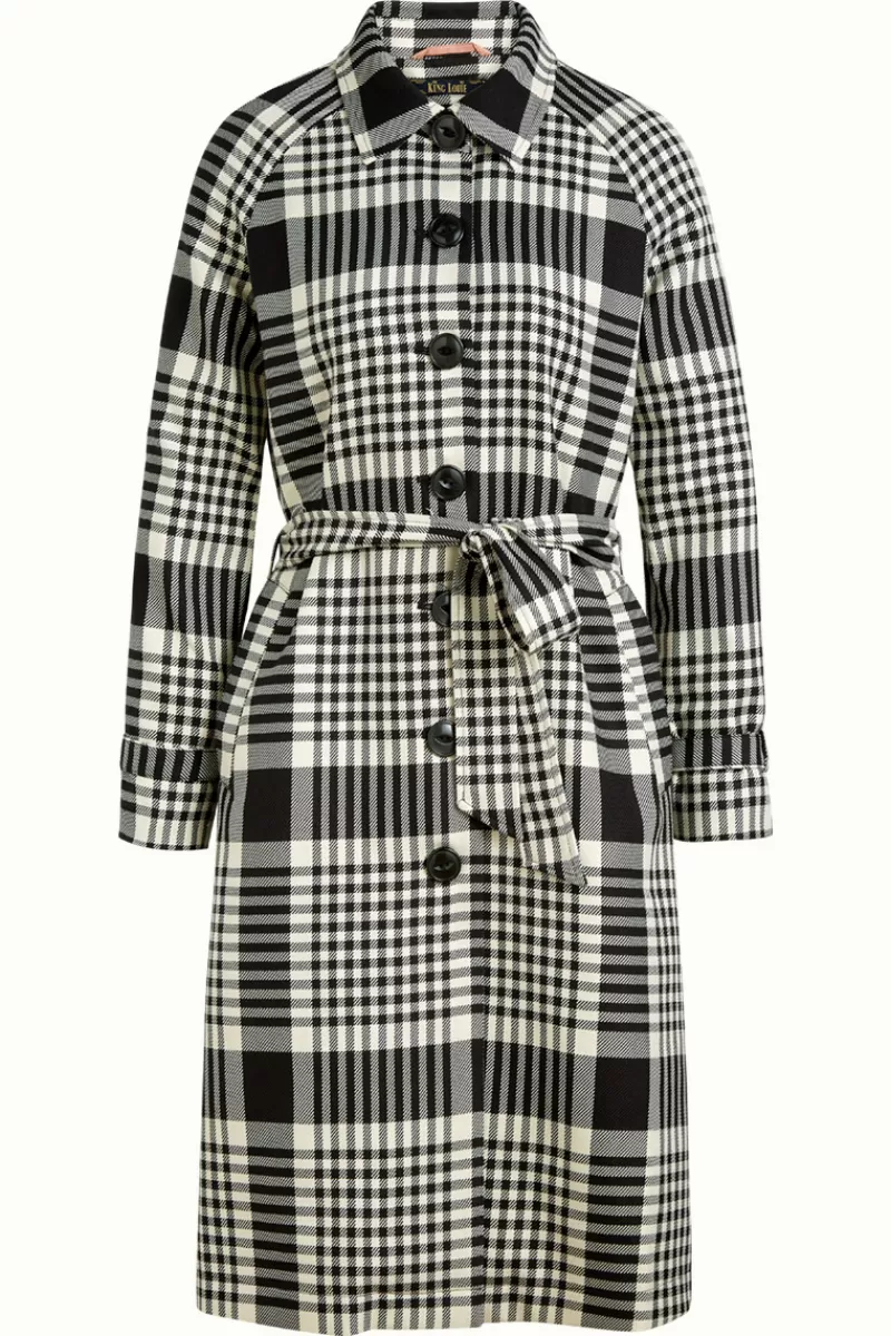 lizzy_coat_resort_check_3.webp Vrouw King Louie Jassen & Blazers-Lizzy Coat Resort Check