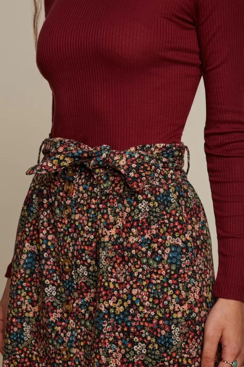 Vrouw King Louie Rokken-Lola Buttons Skirt Stage