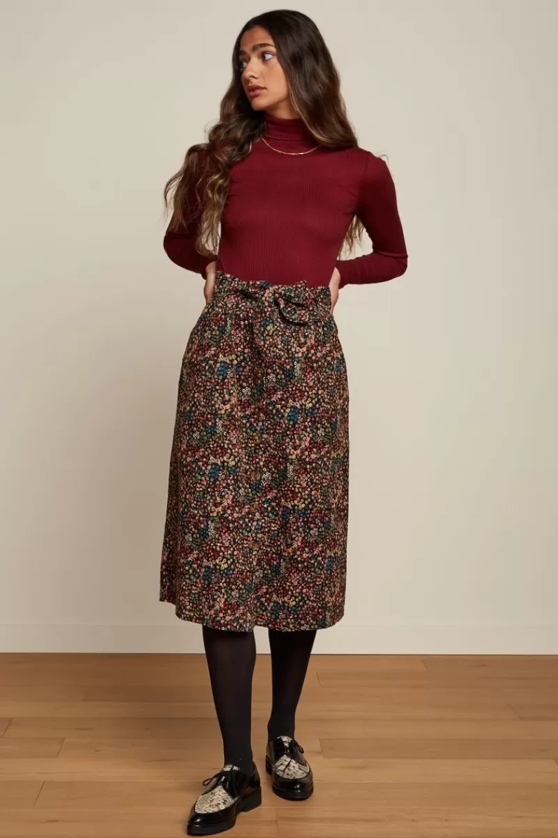 Vrouw King Louie Rokken-Lola Buttons Skirt Stage
