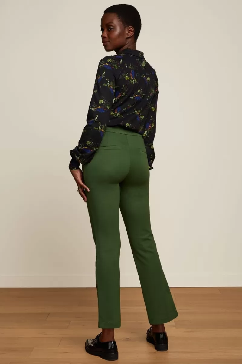 luz_pintuck_pants_milano_uni_2.webp Vrouw King Louie Broeken-Luz Pintuck Pants Milano Uni