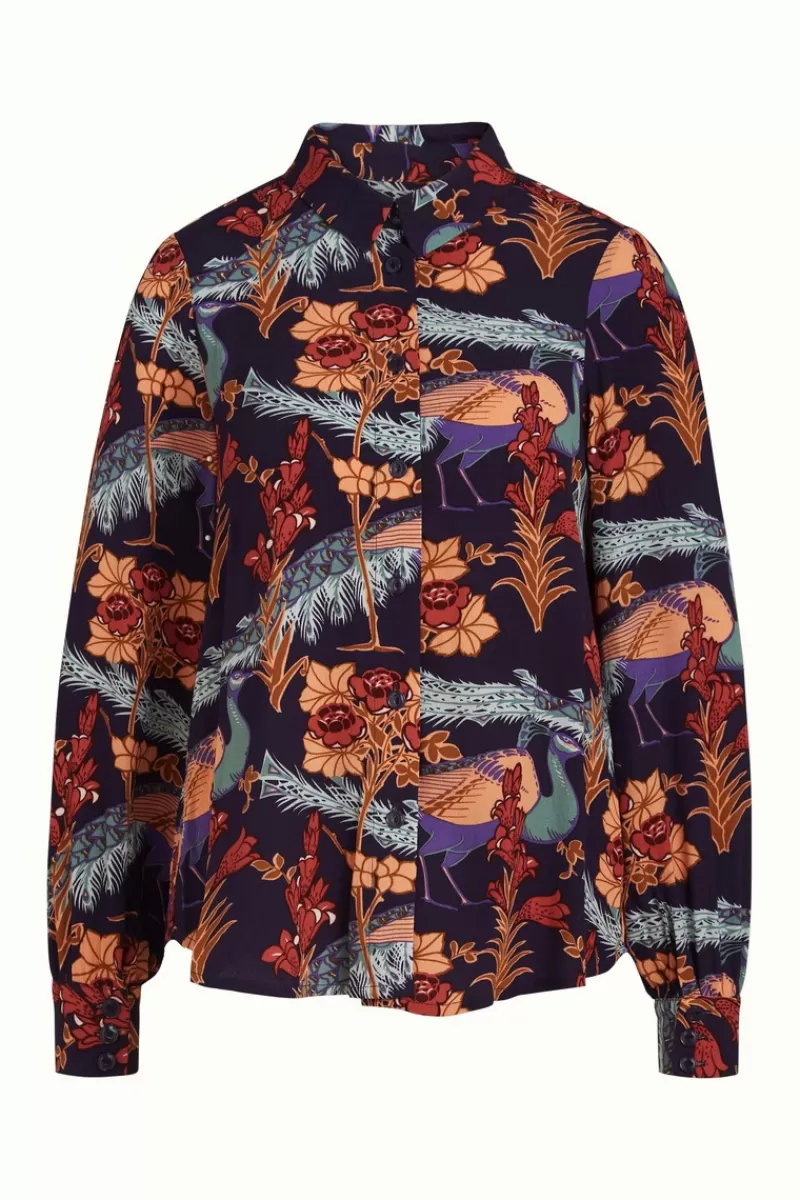 maisie_blouse_manhattan_3.webp Vrouw King Louie Blouses-Maisie Blouse Manhattan