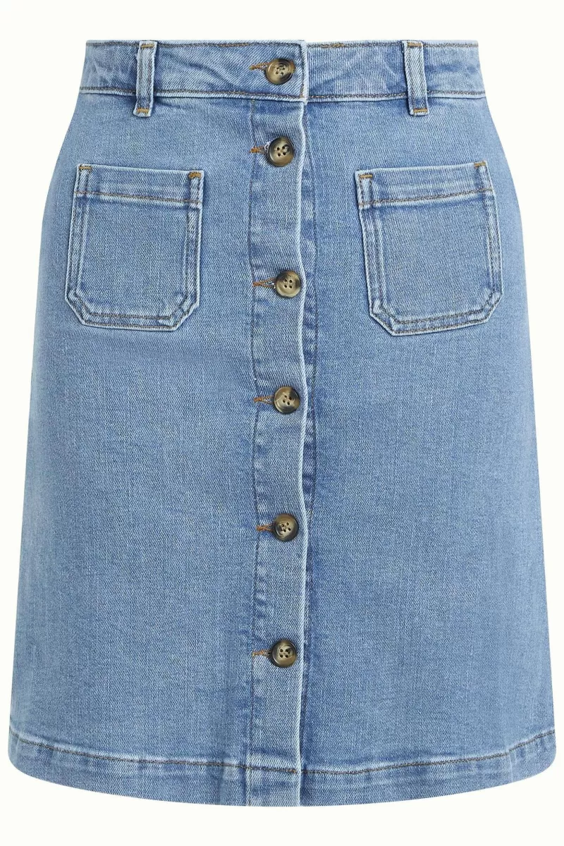 mary_skirt_strata_denim_3.webp Vrouw King Louie Rokken-Mary Skirt Strata Denim