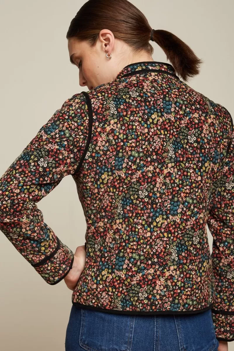 Vrouw King Louie Jassen & Blazers-Mia Quilted Jacket Stage