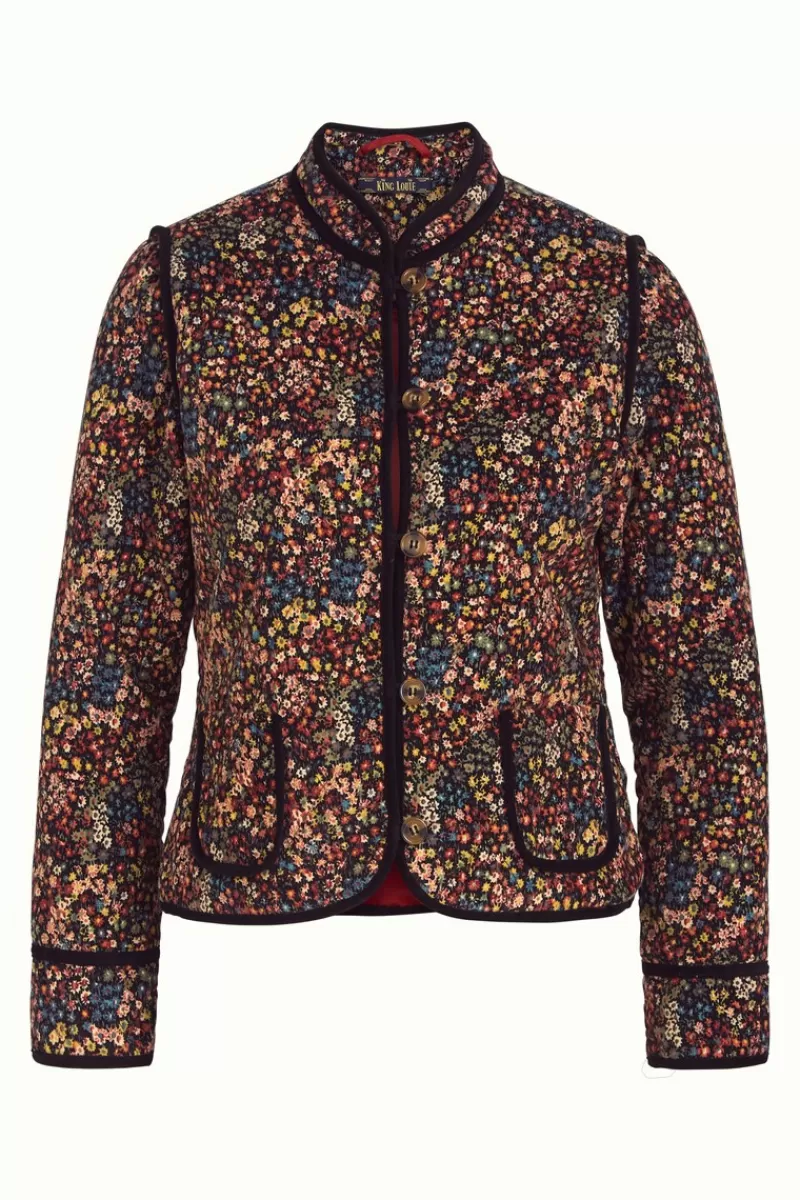 Vrouw King Louie Jassen & Blazers-Mia Quilted Jacket Stage
