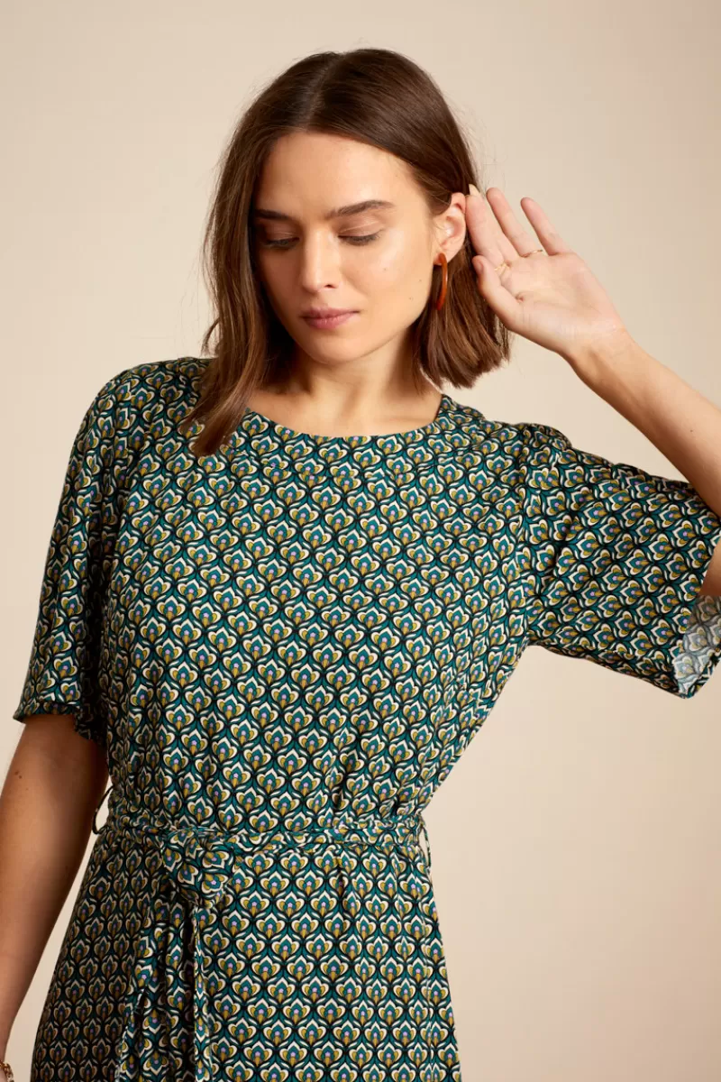 mila_tunic_dress_pinar_2.webp Vrouw King Louie Jurken-Mila Tunic Dress Pinar