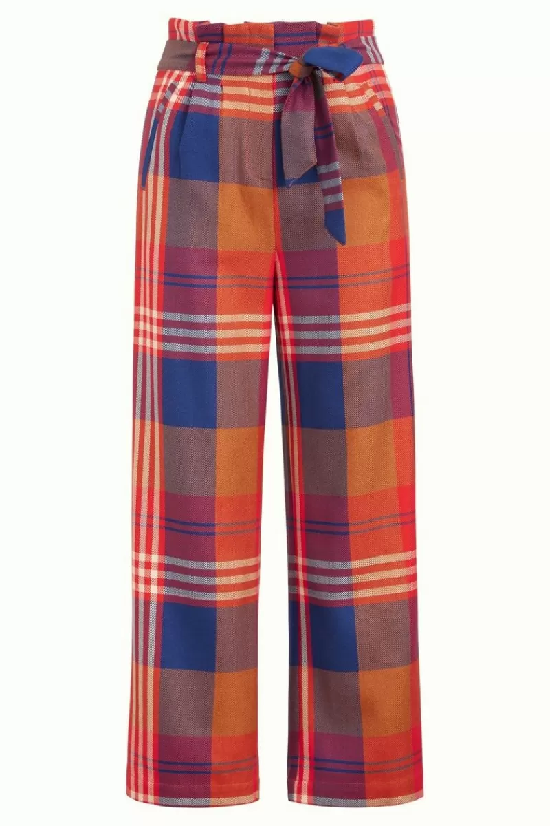 neva_pants_jolla_check_3.webp Vrouw King Louie Broeken-Neva Pants Jolla Check