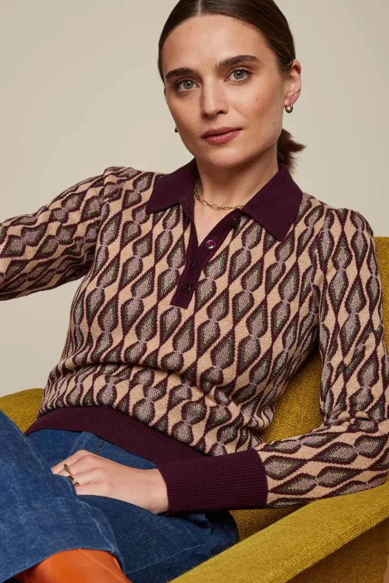 polo_top_richie_3.webp Vrouw King Louie Tops & Shirts-Polo Top Richie