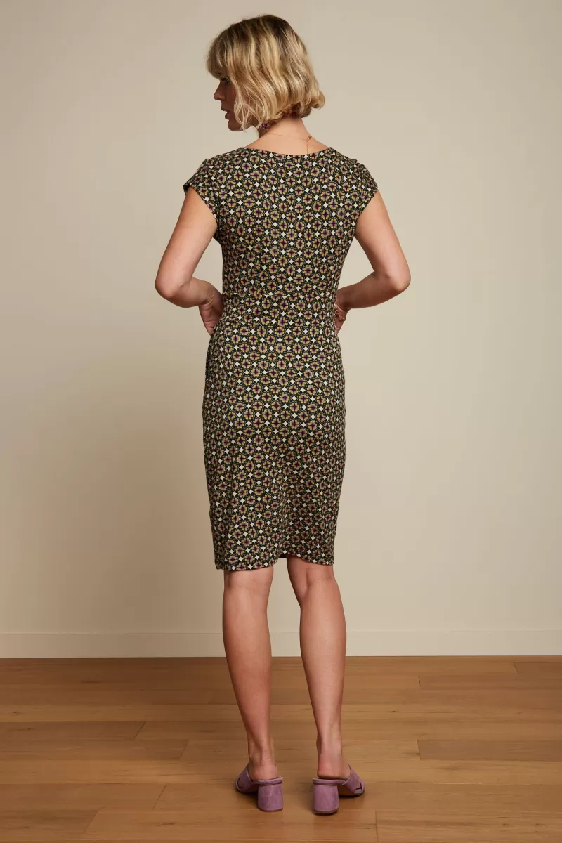 rose_dress_tortola_2.webp Vrouw King Louie Jurken-Rose Dress Tortola