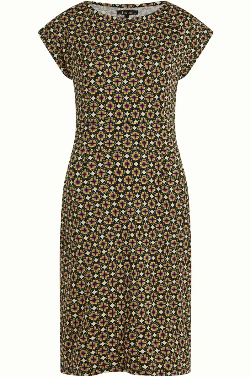 rose_dress_tortola_3.webp Vrouw King Louie Jurken-Rose Dress Tortola