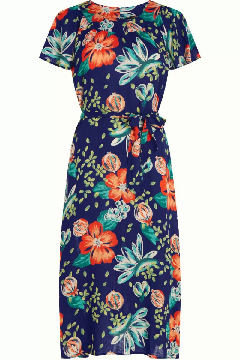 talia_dress_guava_3.webp Vrouw King Louie Jurken-Talia Dress Guava