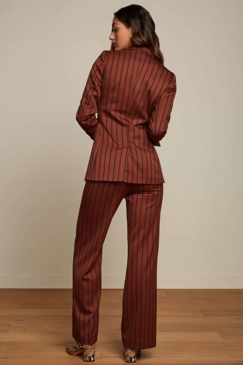 tina_blazer_cubano_stripe_2.webp Vrouw King Louie Jassen & Blazers-Tina Blazer Cubano Stripe