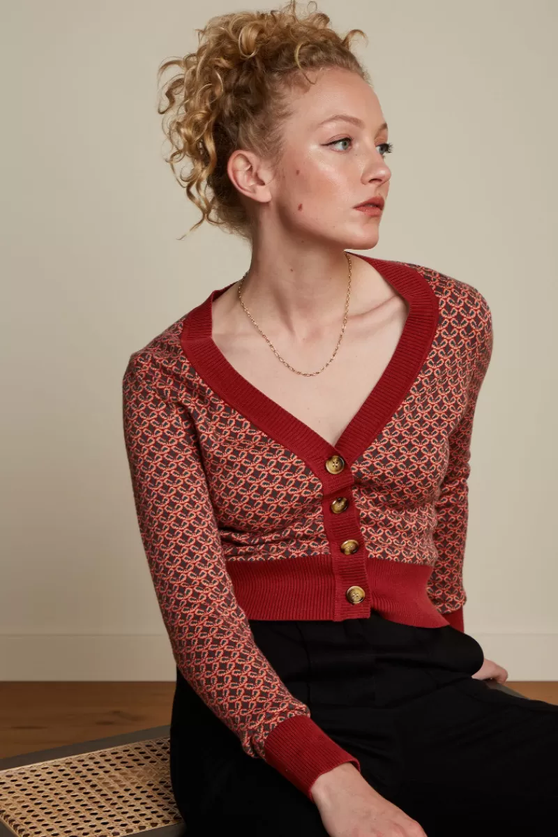 Vrouw King Louie Vesten-V Neck Top Backstage