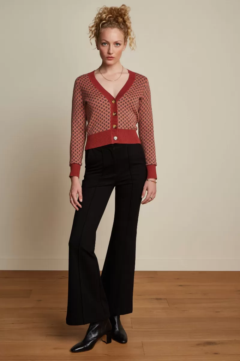 Vrouw King Louie Vesten-V Neck Top Backstage