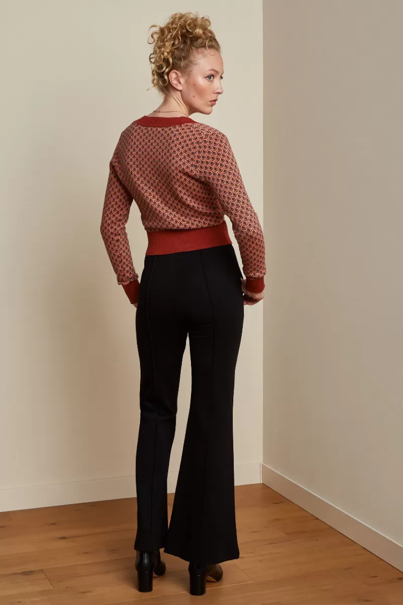 Vrouw King Louie Vesten-V Neck Top Backstage