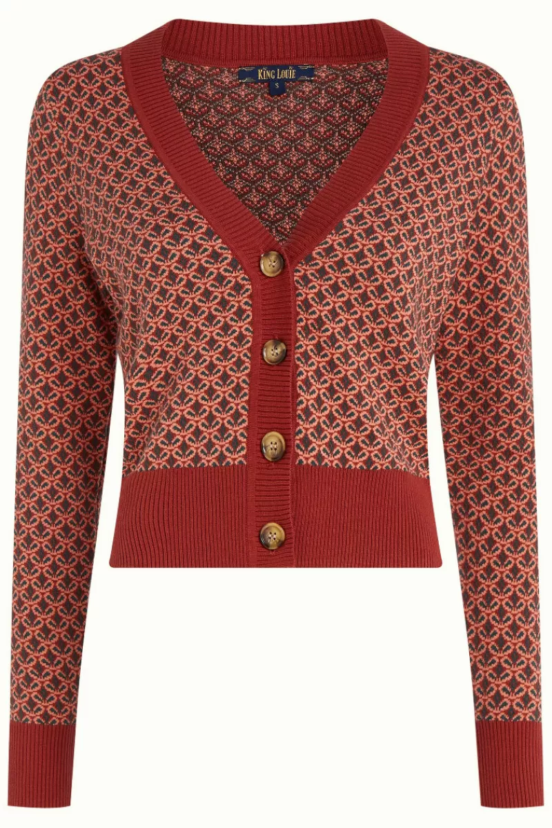 Vrouw King Louie Vesten-V Neck Top Backstage