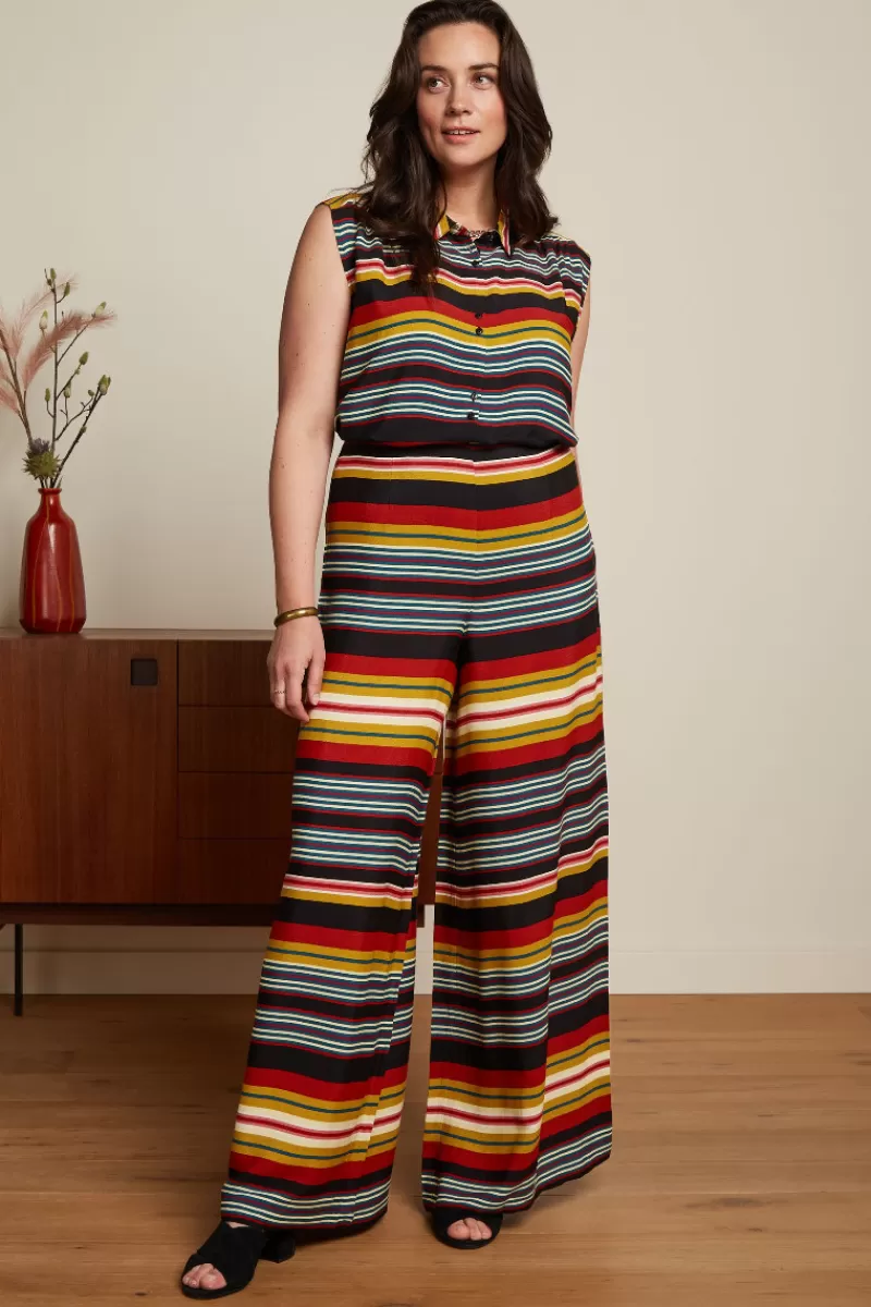 viv_blouse_maxim_stripe_2.webp Vrouw King Louie Blouses-Viv Blouse Maxim Stripe