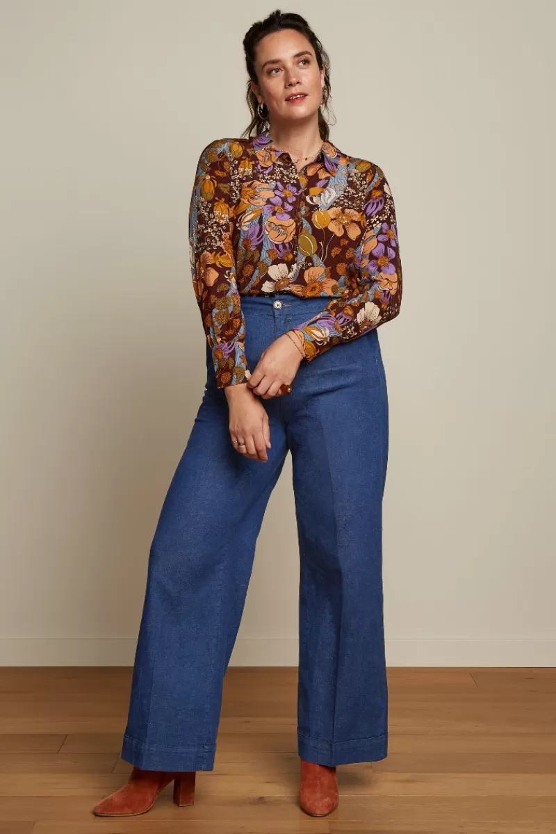 winona_blouse_nifty_2.webp Vrouw King Louie Blouses-Winona Blouse Nifty