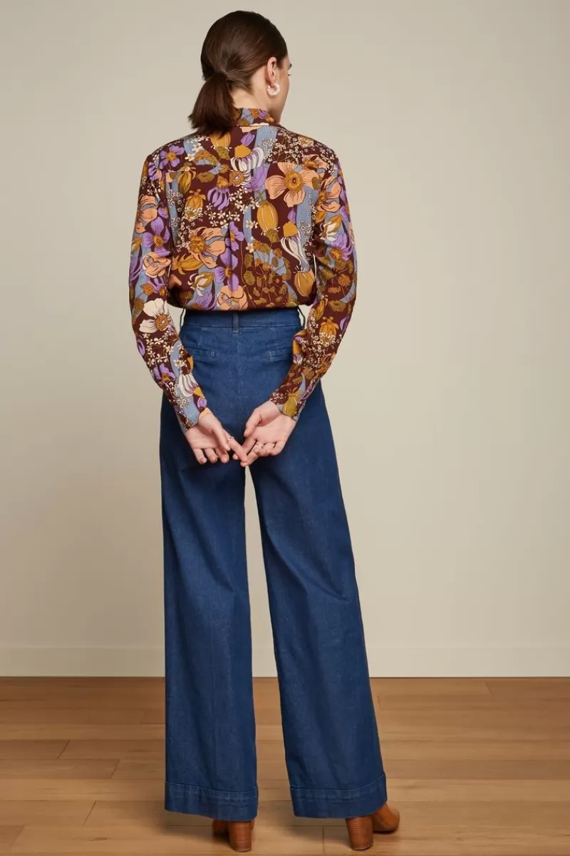 winona_blouse_nifty_5.webp Vrouw King Louie Blouses-Winona Blouse Nifty