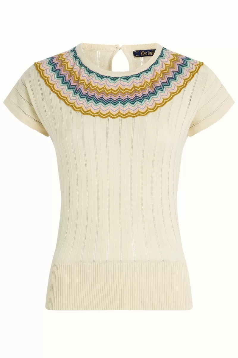 yoke_top_lavigne_3.webp Vrouw King Louie Tops & Shirts-Yoke Top Lavigne